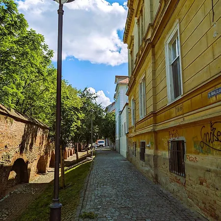Apartment In Historic Center, Quiet Area, Ac Sibiu Extérieur photo