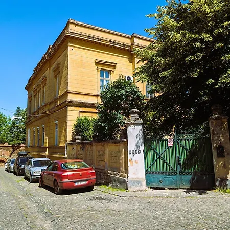 Apartment In Historic Center, Quiet Area, Ac Sibiu Extérieur photo