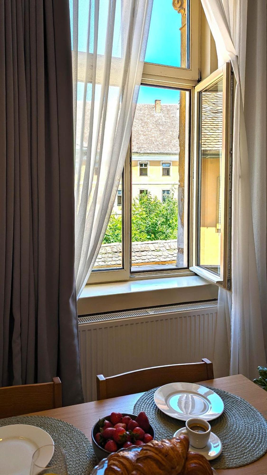 Apartment In Historic Center, Quiet Area, Ac Sibiu